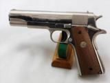 Colt Electroless Nickle Finish Government Model 45 A.C.P. - 1 of 3