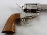 Colt Single Action Army 1960 Production 38 Special Full Nickel Finish With Box - 9 of 12