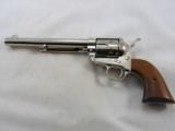 Colt Single Action Army 1960 Production 38 Special Full Nickel Finish With Box - 7 of 12