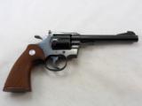 Colt Officers Model Match Revolver In 22 Long Rifle With Box - 6 of 12