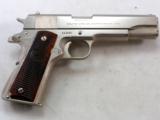 Colt Government Model 1911 A1 In 38 Super Factory Nickel With Box - 6 of 12