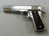 Colt Government Model 1911 A1 In 38 Super Factory Nickel With Box - 5 of 12