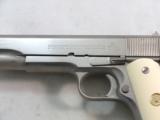 Colt Civilian Model 1911 A1 Factory Nickel 45 A.C.P. With Box - 8 of 11