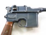 Mauser Early Model 1930 Broom Handle Pistol With Original Stock And Harness - 11 of 12