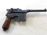 Mauser Early Model 1930 Broom Handle Pistol With Original Stock And Harness - 3 of 12