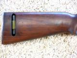 Inland Division Of General Motors M1 Carbine Early Oval Cut Oiler Stock - 2 of 12