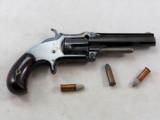 Smith & Wesson Model 1 And 1/2 Second Issue Bottom Break 32 Rim Fire Pistol - 1 of 9