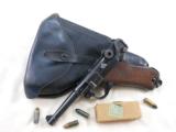 Mauser 42 Code Luger 1940 Date Pistol Rig - 1 of 11