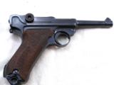 Mauser 42 Code Luger 1940 Date Pistol Rig - 3 of 11