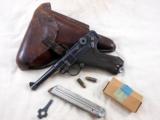Mauser S/42 Code Luger Pistol Rig 1936 Production - 1 of 13