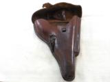 Original German Unmarked Military Luger Holster - 2 of 3