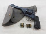 Webley Mark VI 455 Webley 1917 Dated Converted to 45 A.C.P. - 2 of 11