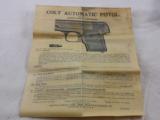 Colt Model 1908 In 25 A.C.P. With Original Box - 10 of 12