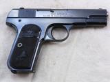 Colt Model 1903 Hammerless 32 A.C.P. 1916 Production - 3 of 7