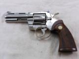 Colt Python In Factory Nickel Finish New In Original Box - 3 of 13