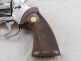 Colt Python In Factory Nickel Finish New In Original Box - 7 of 13