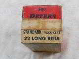 Brick Of Peters Cartridge Co. "Target" 22 Long Rifle - 6 of 6