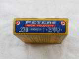 Peters Cartridge Co. High Velocity 270 Winchester Early Box - 2 of 4