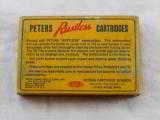 Peters Cartridge Co. High Velocity 270 Winchester Early Box - 3 of 4