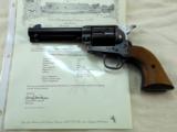 Colt Single Action Army Second Generation With Special Order Wood Grips And Letter - 1 of 15