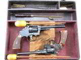 Hartmann N.R.A. Cased Pair of Smith & Wesson Target Revolvers With Accessories - 1 of 25