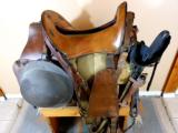 U.S. Army Artillery Model 1904 Mc Clellan Saddle As Complete For Mounted Artilleryman - 1 of 14