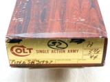 Colt Single Action Army Third Generation Factory Nickel 44 Special With Box - 2 of 15