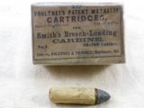 Civil War Box Of 50 Calibre Smith Breech Loading Cartridges By Poultney - 1 of 3