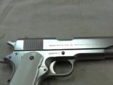 Colt Model 1911 A1 Civilian Pre Series "70" Factory Nickel Finished 45 A.C.P. - 12 of 13