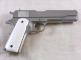 Colt Model 1911 A1 Civilian Pre Series "70" Factory Nickel Finished 45 A.C.P. - 4 of 13