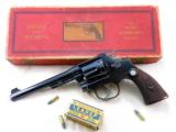 Smith & Wesson K 22 Outdoorsman Revolver With Original Red Box - 1 of 18