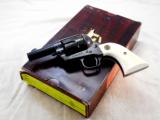 Colt Sheriffs Model Single Action Army With Custom Shop Ivory Grips First Year Production - 2 of 15