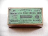 Winchester Sealed Early Box For the 38 W.C.F. Rifles - 1 of 5