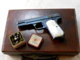 Rare Factory Engraved Colt Model 1903 Hammerless With Case And Letter - 3 of 20