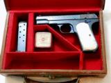 Rare Factory Engraved Colt Model 1903 Hammerless With Case And Letter - 1 of 20