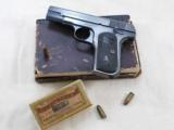 Colt Model 1903 Hammerless 32 A.C.P. With Original Box - 1 of 14