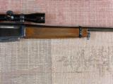 Browning Lever Action Rifle In 358 Winchester - 5 of 15
