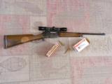 Browning Lever Action Rifle In 358 Winchester - 1 of 15
