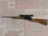 Browning Lever Action Rifle In 358 Winchester - 7 of 15