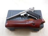 Ruger Mark 2 Stainless Steel 22 Pistol New With Plastic Box, Holster And Extra Magazine - 2 of 9