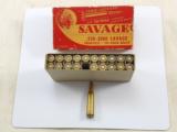 Savage Cartridge Co. Indian Head Box For The 250.3000 Savage - 2 of 2