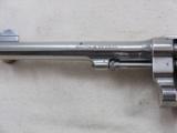 Smith & Wesson 44 Hand Ejector Nickle Plated With Pearl Grips And Factory Letter - 5 of 19