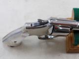 Smith & Wesson 44 Hand Ejector Nickle Plated With Pearl Grips And Factory Letter - 14 of 19