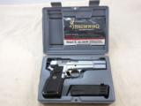 Browning High Power In Silver Chrome Finish 9 M/M With Original Box - 1 of 12