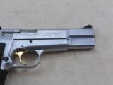 Browning High Power In Silver Chrome Finish 9 M/M With Original Box - 5 of 12