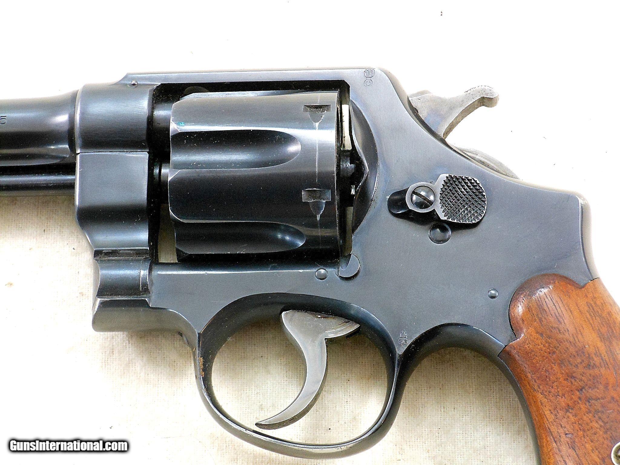 Smith & Wesson Model 1917 With Original Holster, Lanyard And Canteen ...