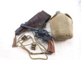 Smith & Wesson Model 1917 With Original Holster, Lanyard And Canteen World War One - 1 of 21