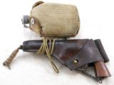 Smith & Wesson Model 1917 With Original Holster, Lanyard And Canteen World War One - 2 of 21