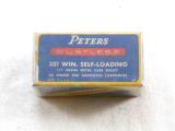 Peters Cartridge Co. 351 Winchester Self Loading - 1 of 3