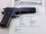 Colt Model 1911 Government Issued With Factory Letter And Historical Information - 1 of 13